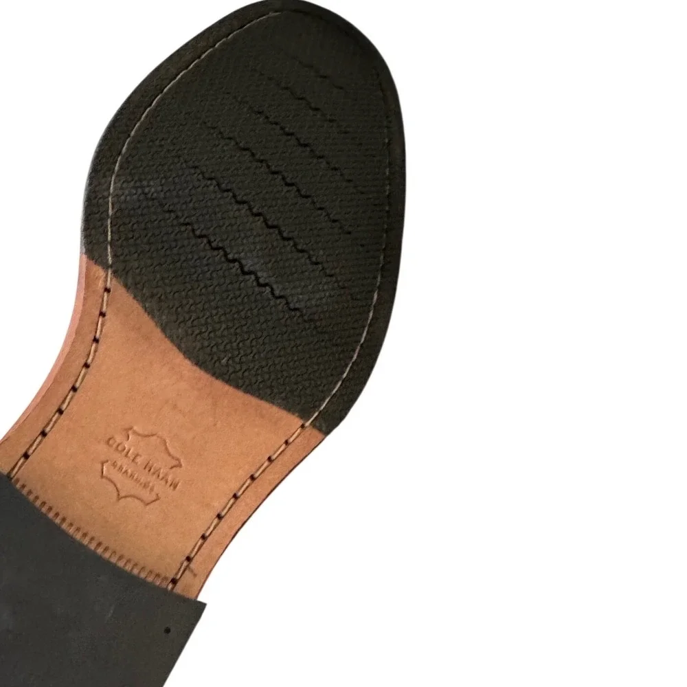 Cole Hann Men Mocassins SAWYER PLAIN OXFORD MORTAR‎ NUBUCK MEN'S 11.5